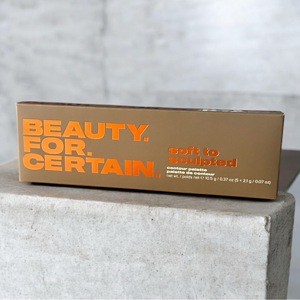 Beauty For Certain: Soft to Sculpted Contour Palette